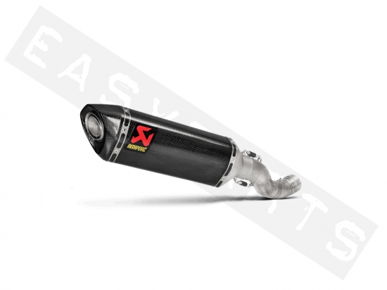 Muffler AKRAPOVIC Slip-On Carbon Aprilia RSV4 1100 E5 2021-2023